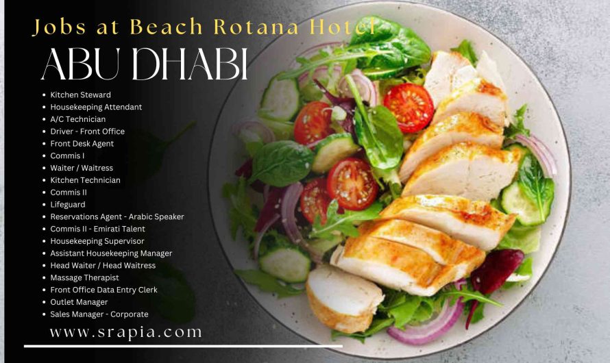 Jobs at Beach Rotana Hotel and Resort UAE