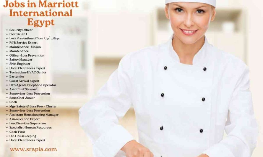 Jobs in Marriott International Egypt