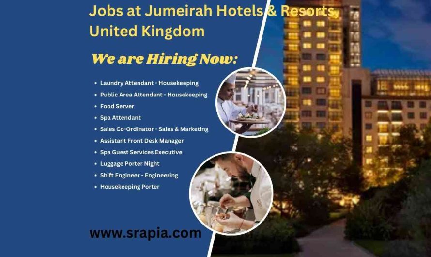 Jobs at Jumeirah Carlton Tower United Kingdom